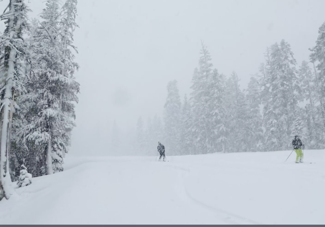 Winter returned to Kirkwood Mountain Resort March 31, 2026.